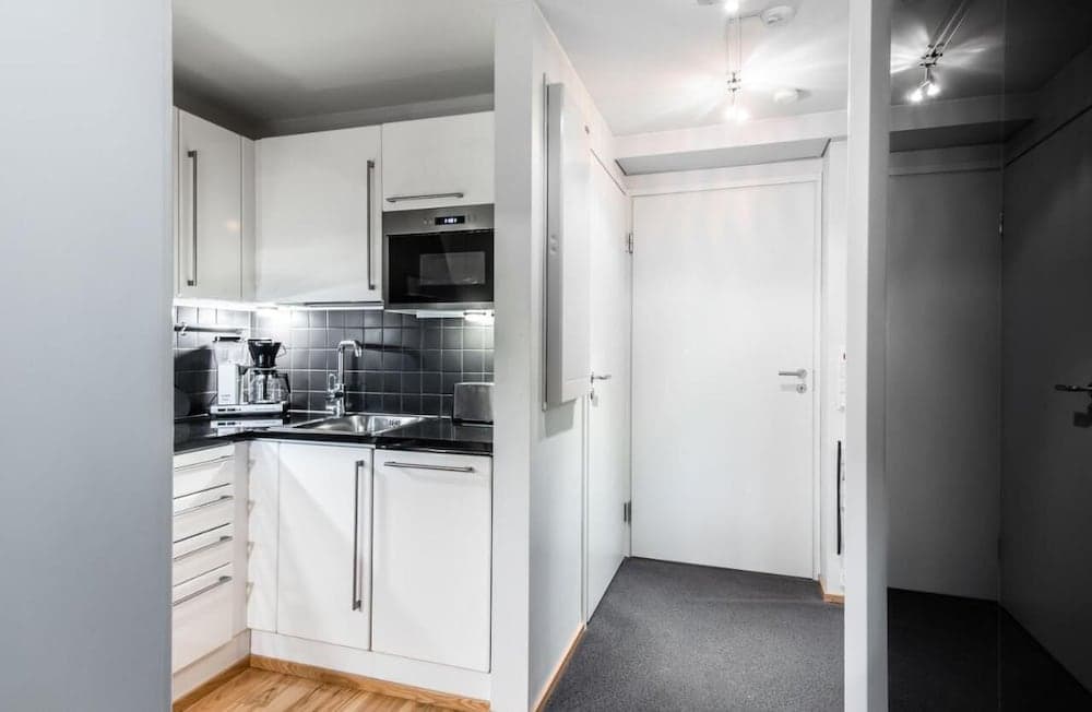 Photograph supplied for 2ndhomes Deluxe Studio w Sauna & Balcony