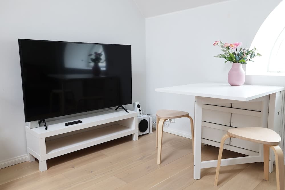 Photograph supplied for 2ndhomes Unique Studio w Sauna & Balcony