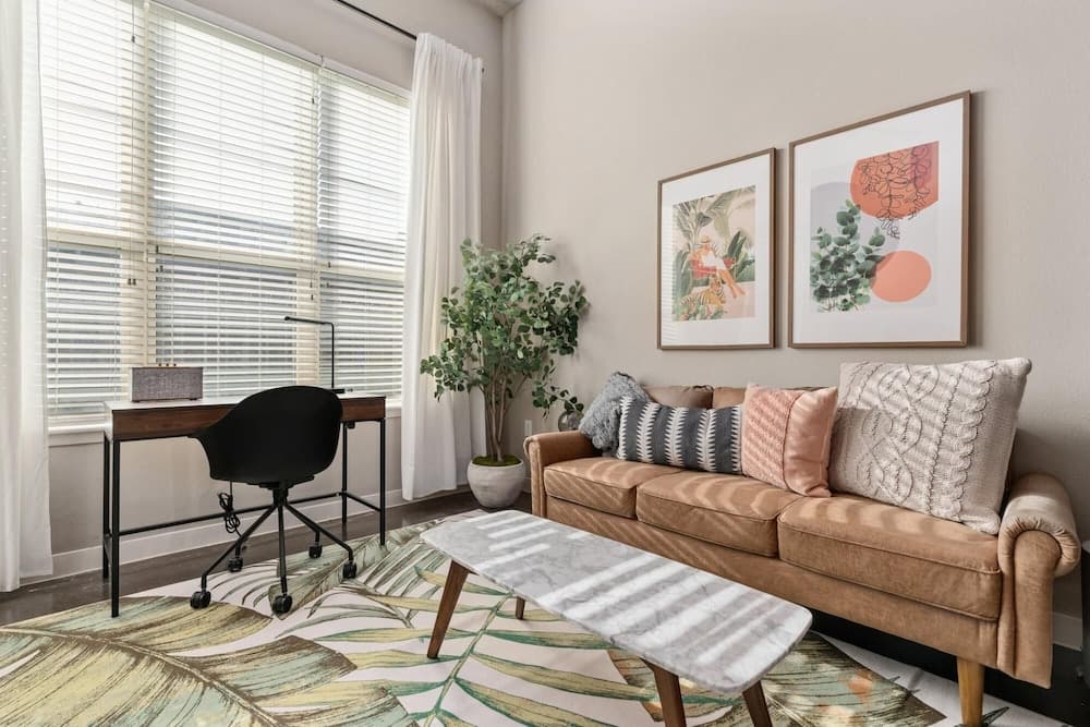 Photograph supplied for Elan Med Center 0137 Designer Loft-style 1BR Med Center