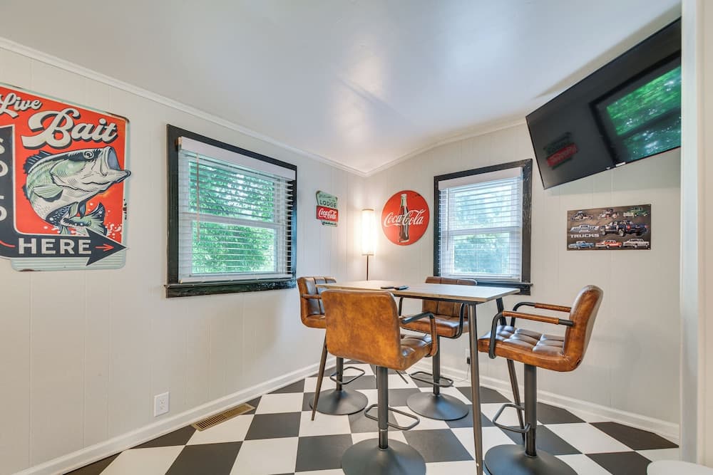 Photograph supplied for Chic Durham Home w/ Game Room: Walk to Downtown!