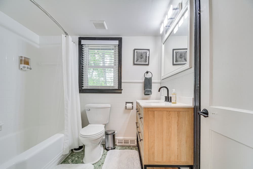 Photograph supplied for Chic Durham Home w/ Game Room: Walk to Downtown!