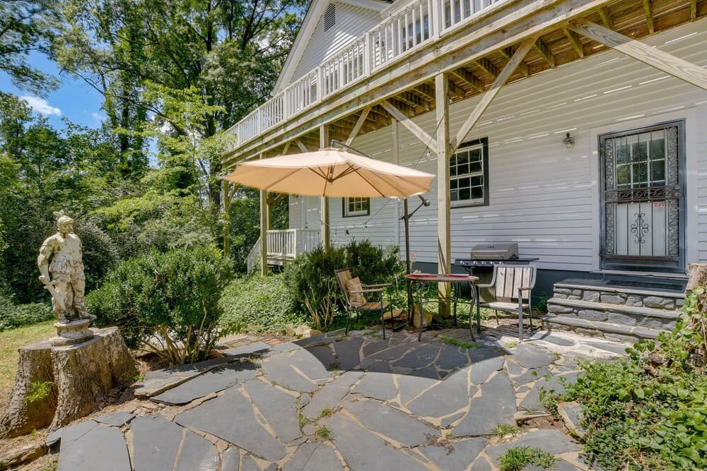Photograph supplied for Spacious Durham Home w/ Fire Pit & Hot Tub!