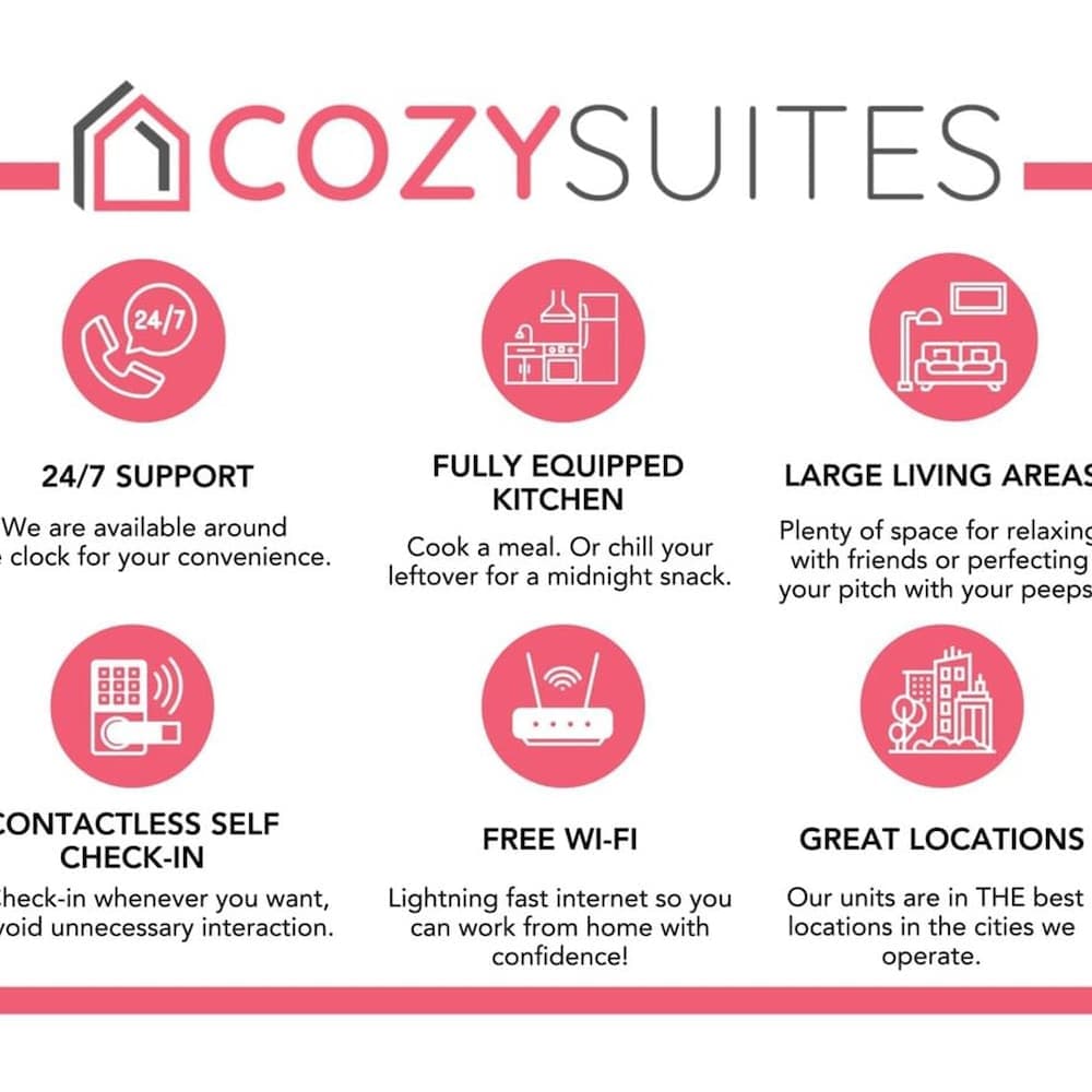 Photograph supplied for Cozysuites Music Row Spacious 1BR Free Parking 41