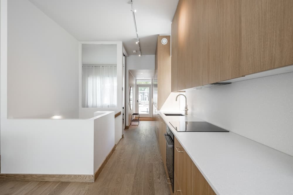 Photograph supplied for Scandinavian Townhouse with sauna