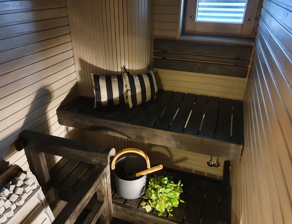 Photograph supplied for Superb 1BR home with sauna and terrace