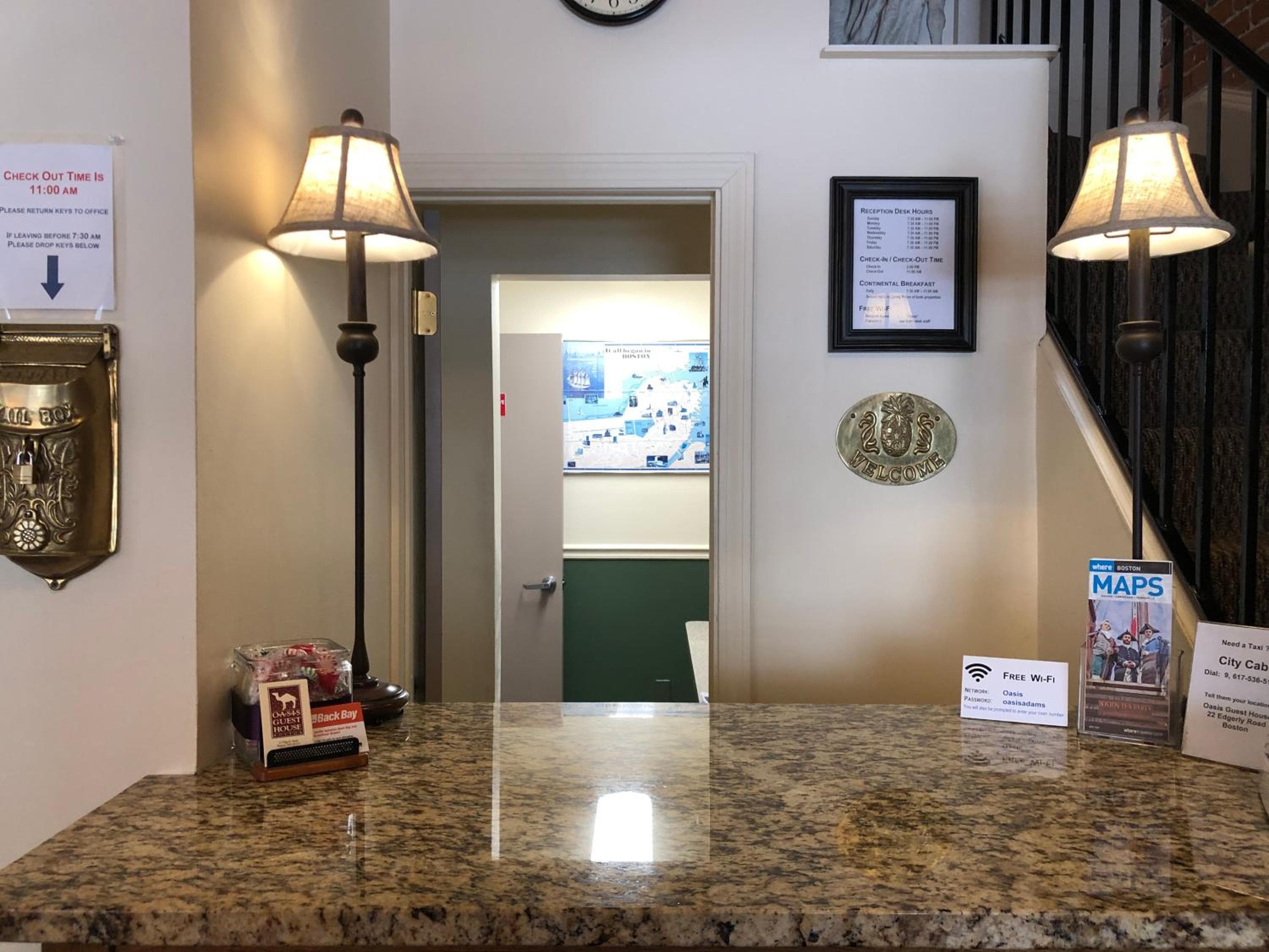 Photograph supplied for Oasis Guest House