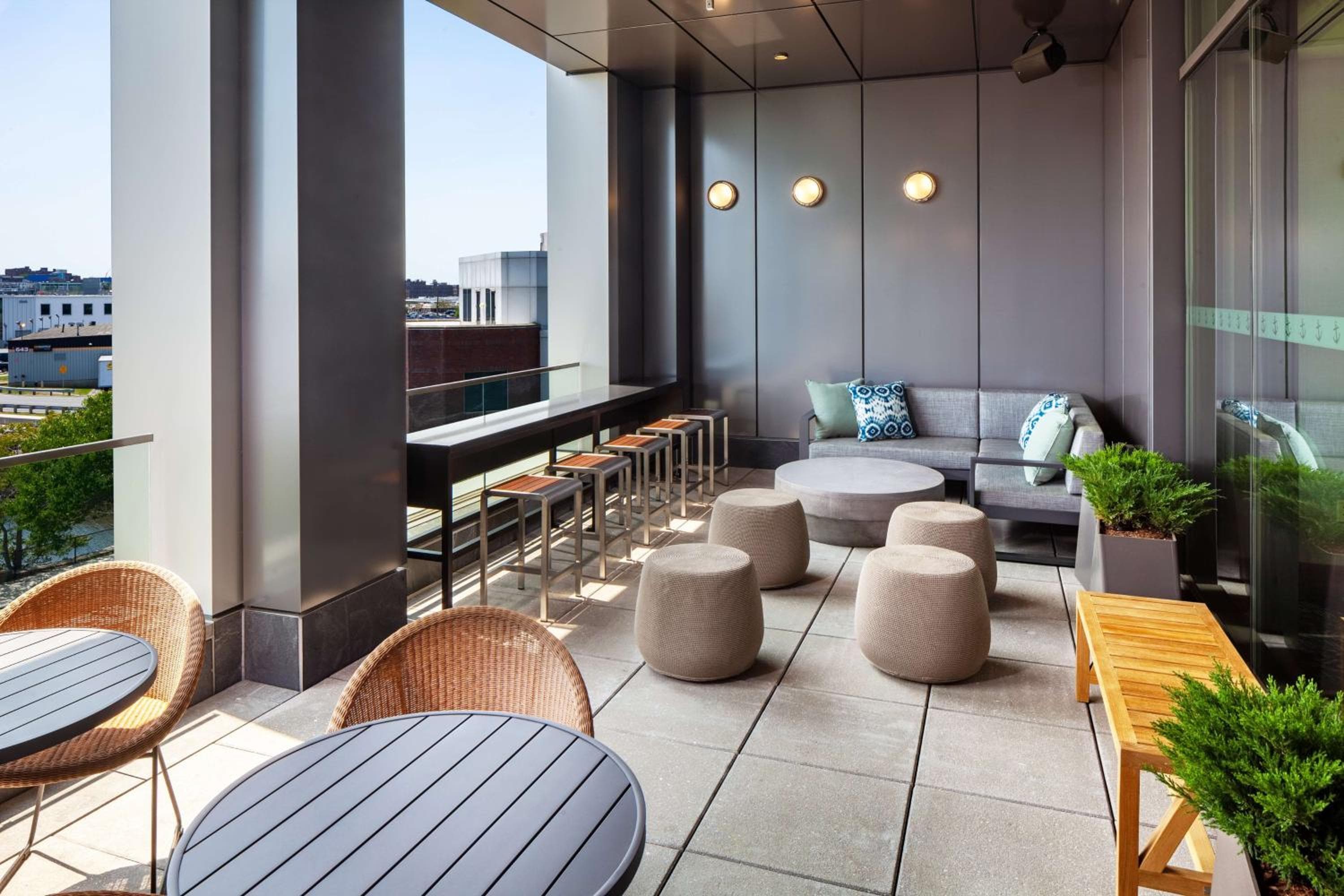 Photograph supplied for Hampton by Hilton at the Boston Seaport District