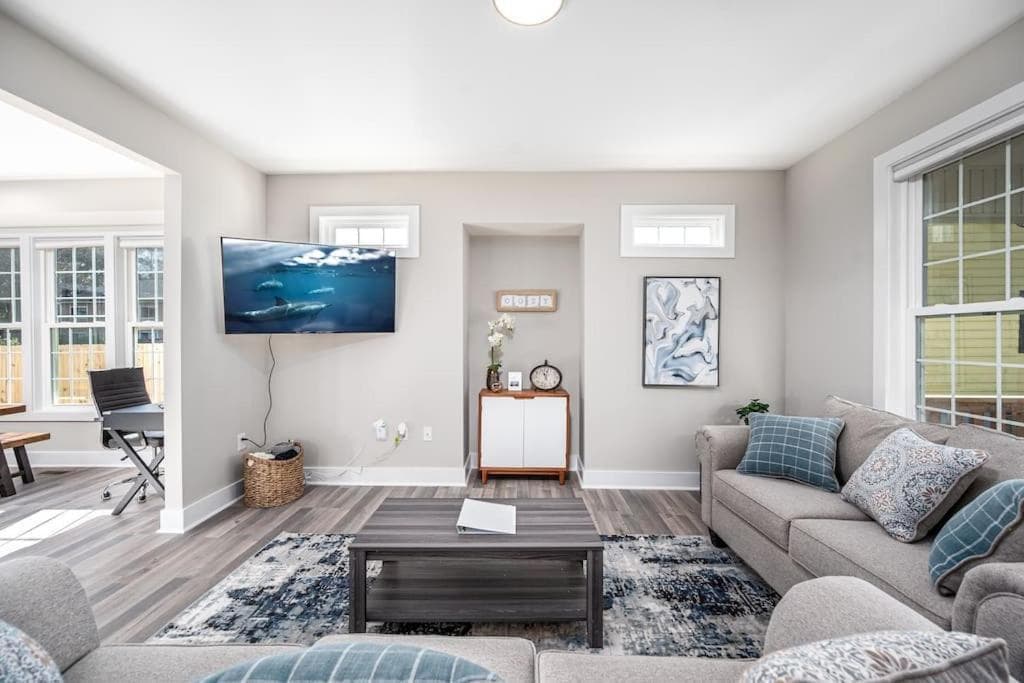 Photograph supplied for Cozy Ranch New Build 3 bed 2 bath
