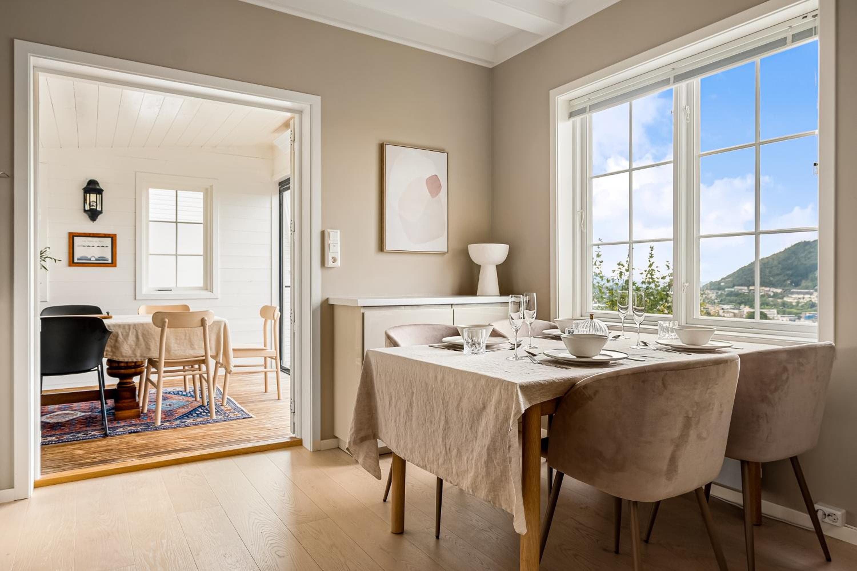 Photograph supplied for Dinbnb Homes I Luxury Villa with Hot Tub & Views