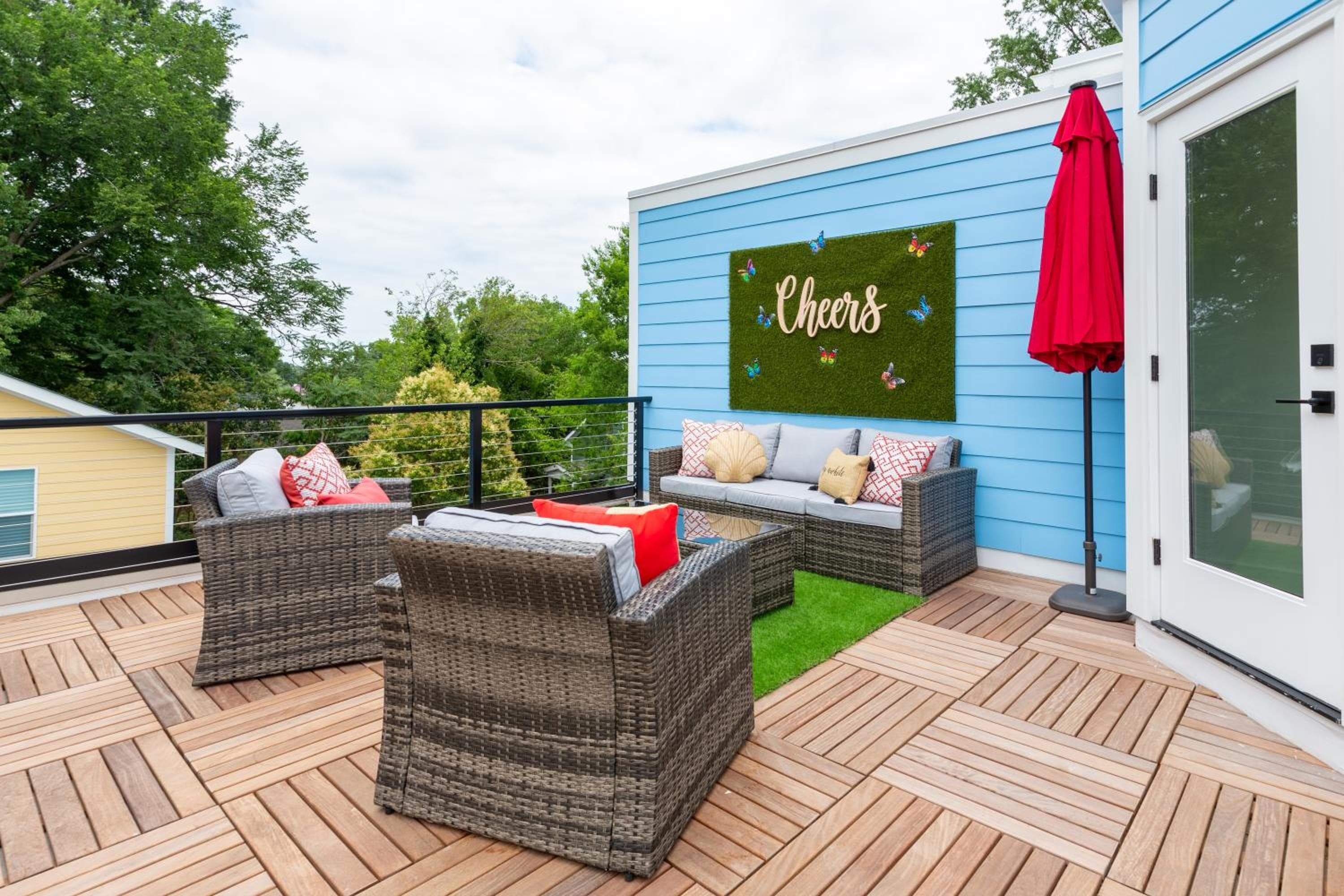 Photograph supplied for 3 Level Rooftop Oasis Near Downtown Durham