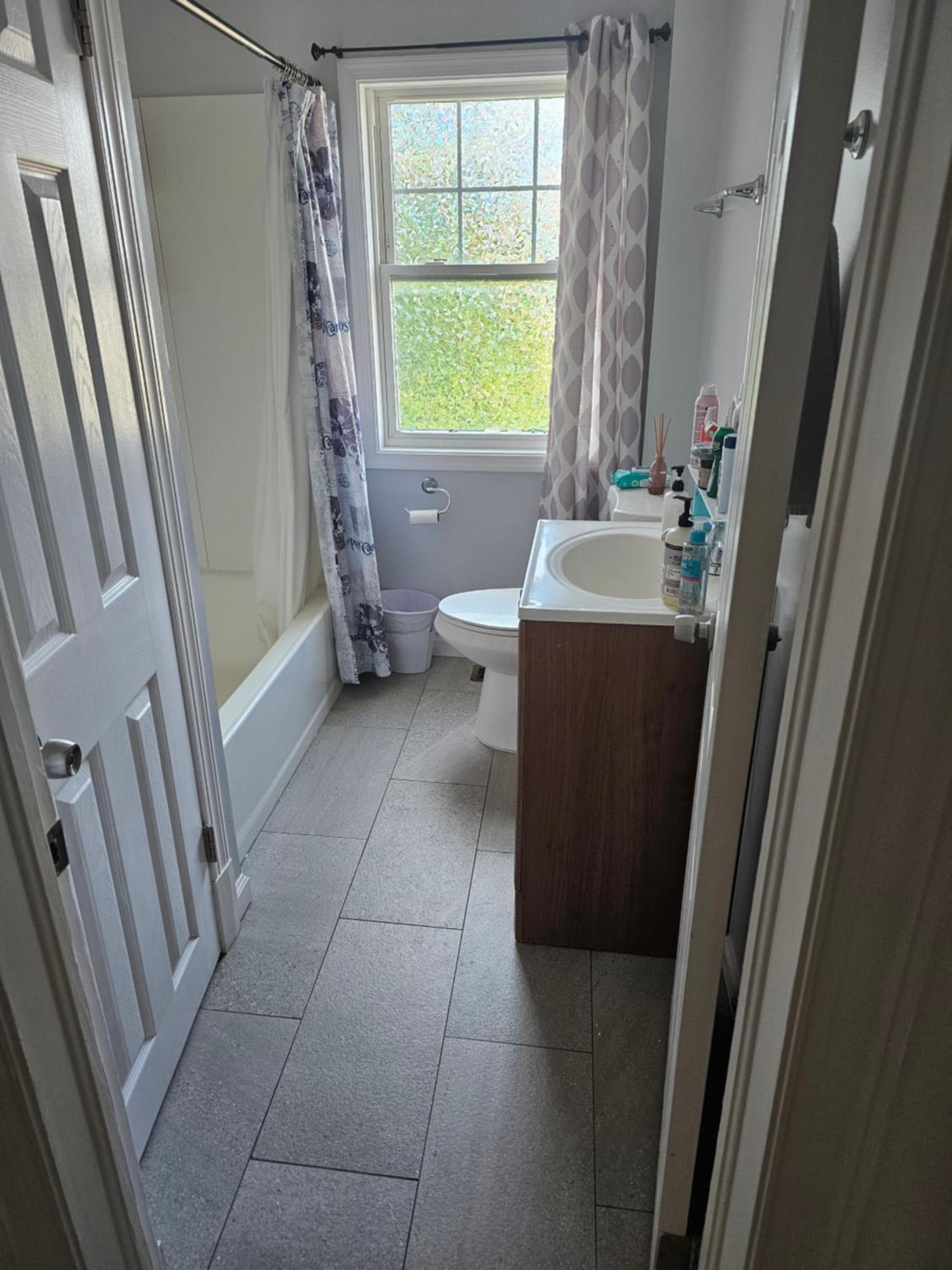 Photograph supplied for Small cozy room, shared bathroom