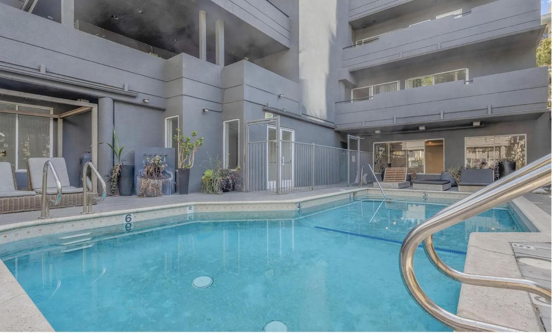 Photograph supplied for West Hollywood 2 Bedroom 2 bath with Pool