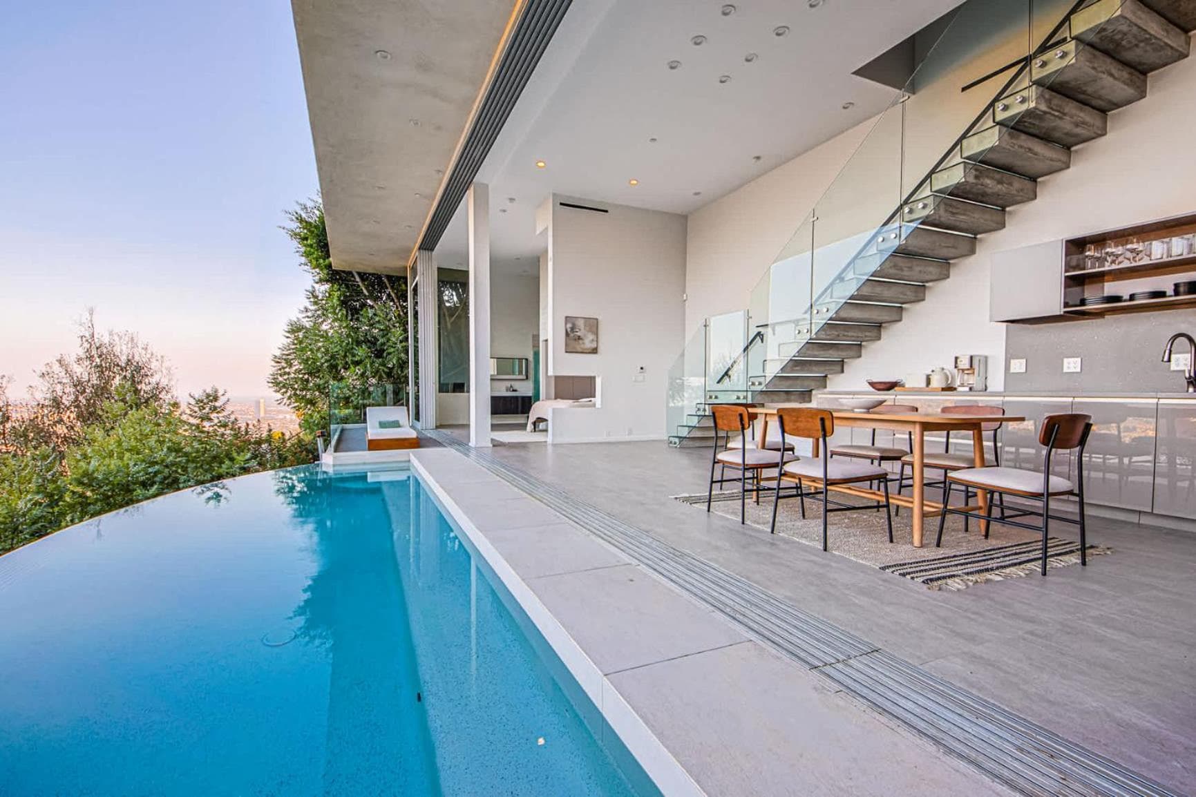 Photograph supplied for Luxurious Hillside Villa with Infinity Pool&Views