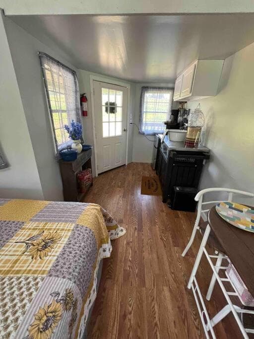 Photograph supplied for Tiny House peaceful in Durham