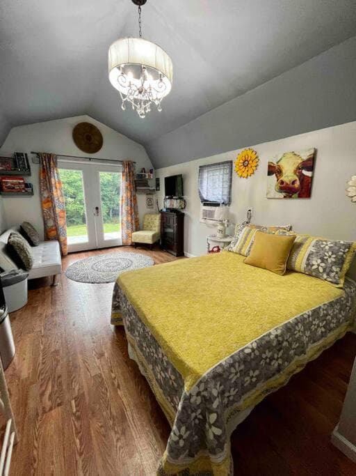 Photograph supplied for Tiny House peaceful in Durham