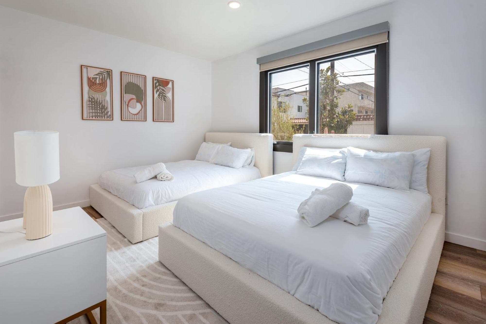 Photograph supplied for Modern 2 Bedroom Apartment with Balcony Free parking