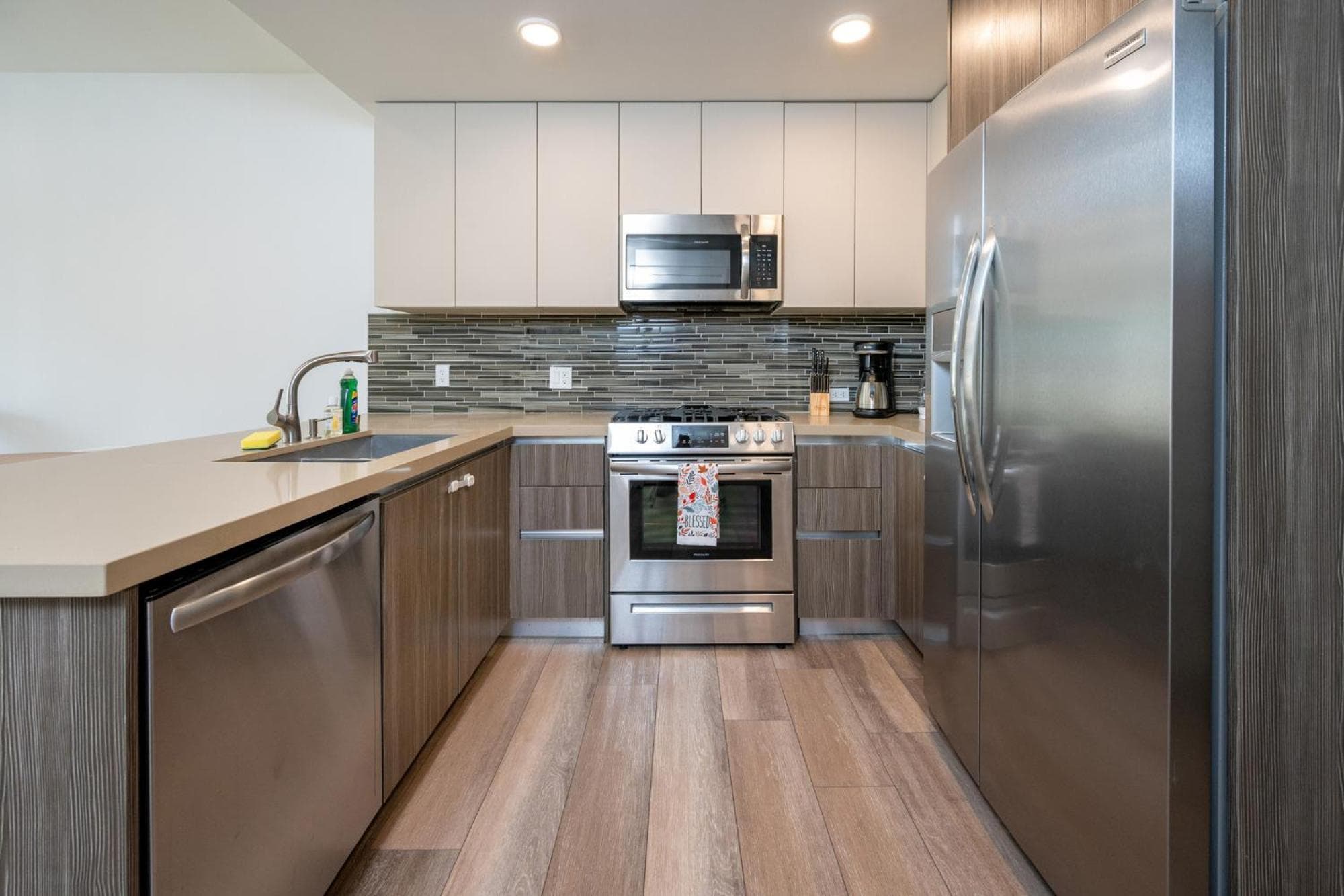 Photograph supplied for Modern 2 Bedroom Apartment with Balcony Free parking