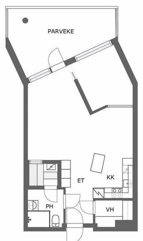 Photograph supplied for 2ndhomes 1BR apartment in Kamppi Center with Sauna and Balcony