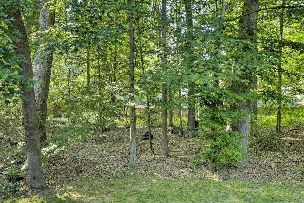 Photograph supplied for Tree-lined Durham Townhome: Close to Parks!