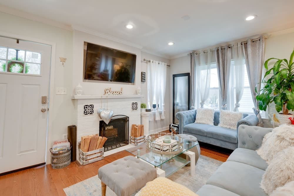 Photograph supplied for Outdoor Pool & Hot Tub: Retreat - 6 Mi to Dtwn!