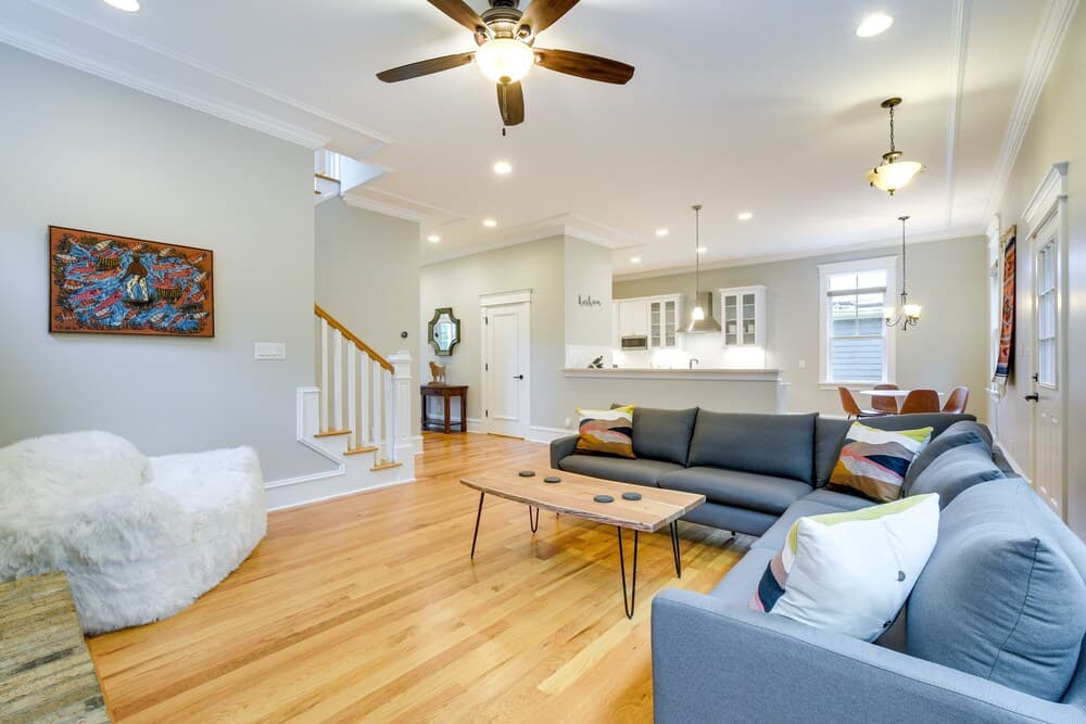 Photograph supplied for Dog-friendly Durham Home - Walk Downtown!