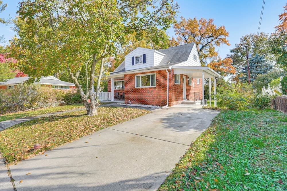 Photograph supplied for 5 Mi to Downtown Baltimore: Quiet Home w/ Porch