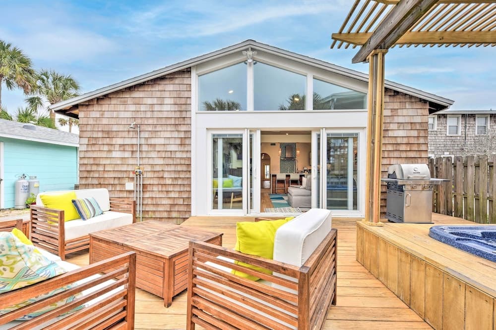 Photograph supplied for Modern Jacksonville Beach Retreat w/ Hot Tub!